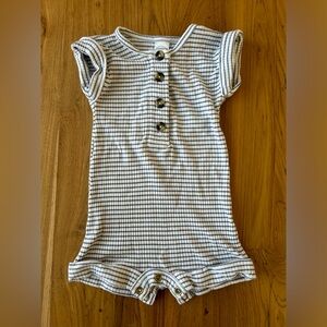 Lou Lou & Company Porter Ribbed Romper 3-6 Months
